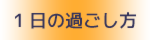 1日の過ごし方」